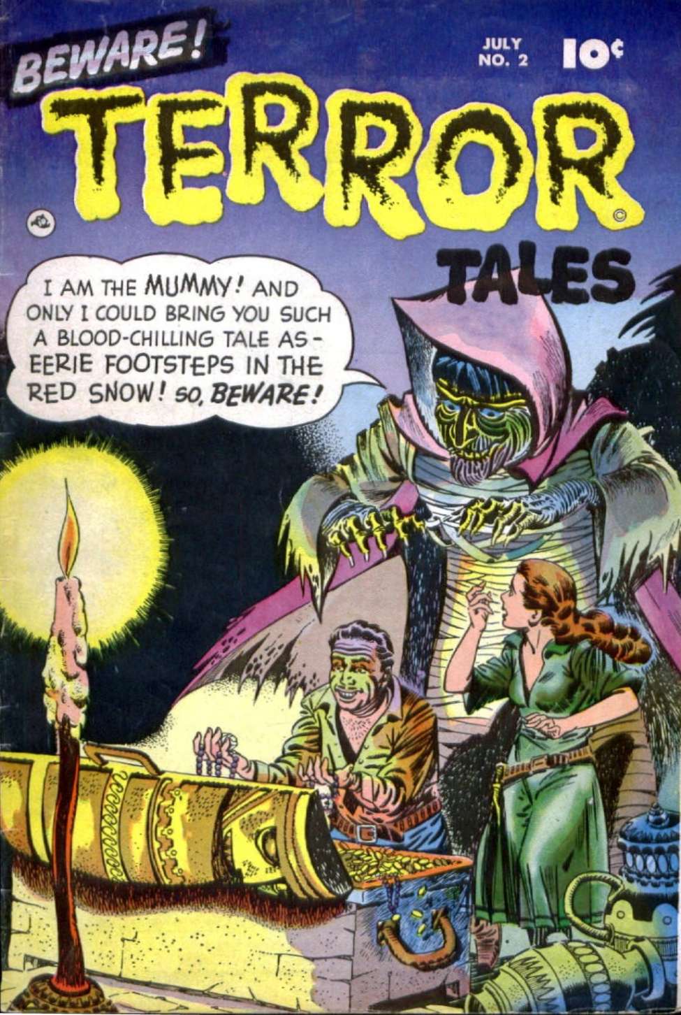 Comic Book Cover For Beware! Terror Tales 2