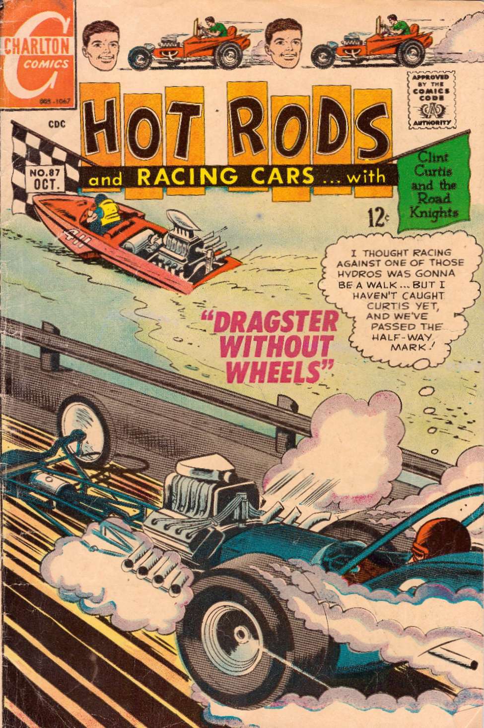 Book Cover For Hot Rods and Racing Cars 87