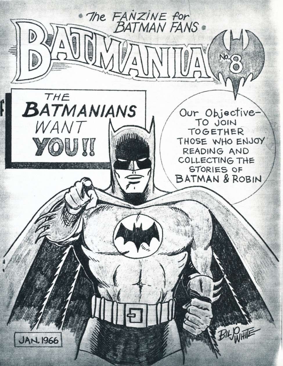 Comic Book Cover For Batmania 8