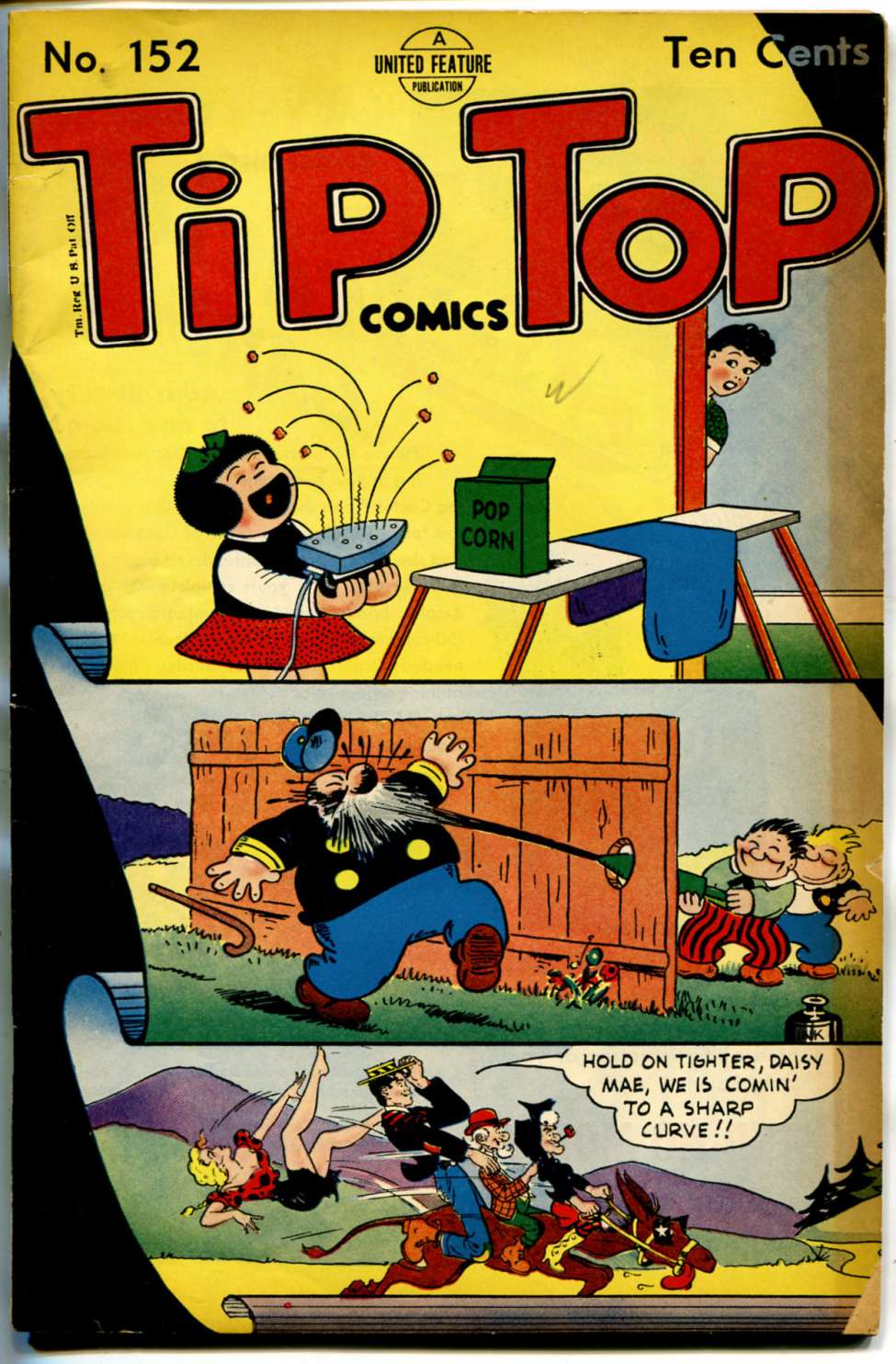 Comic Book Cover For Tip Top Comics 152