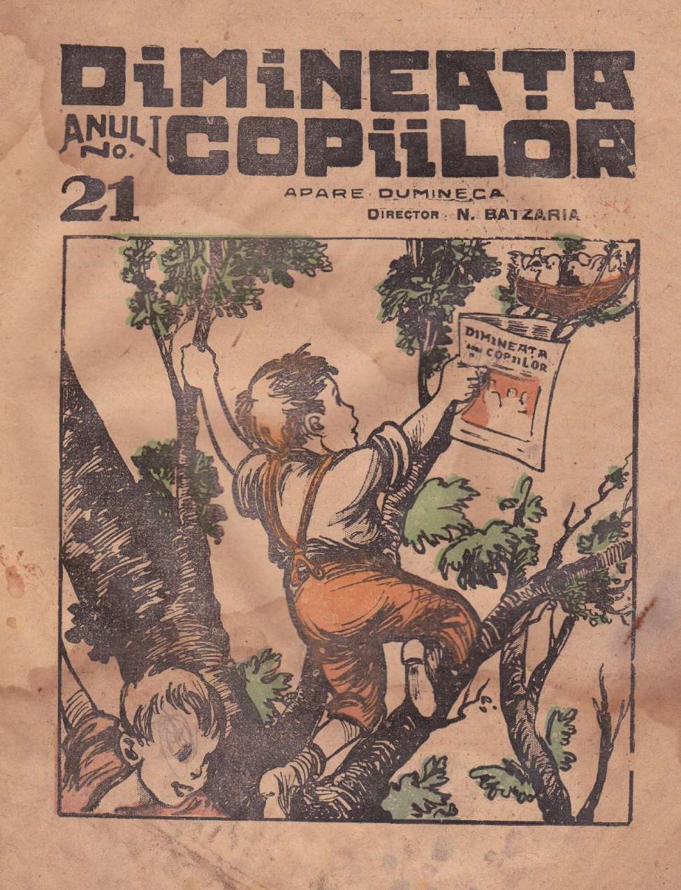 Book Cover For Dimineata Copiilor v1 21