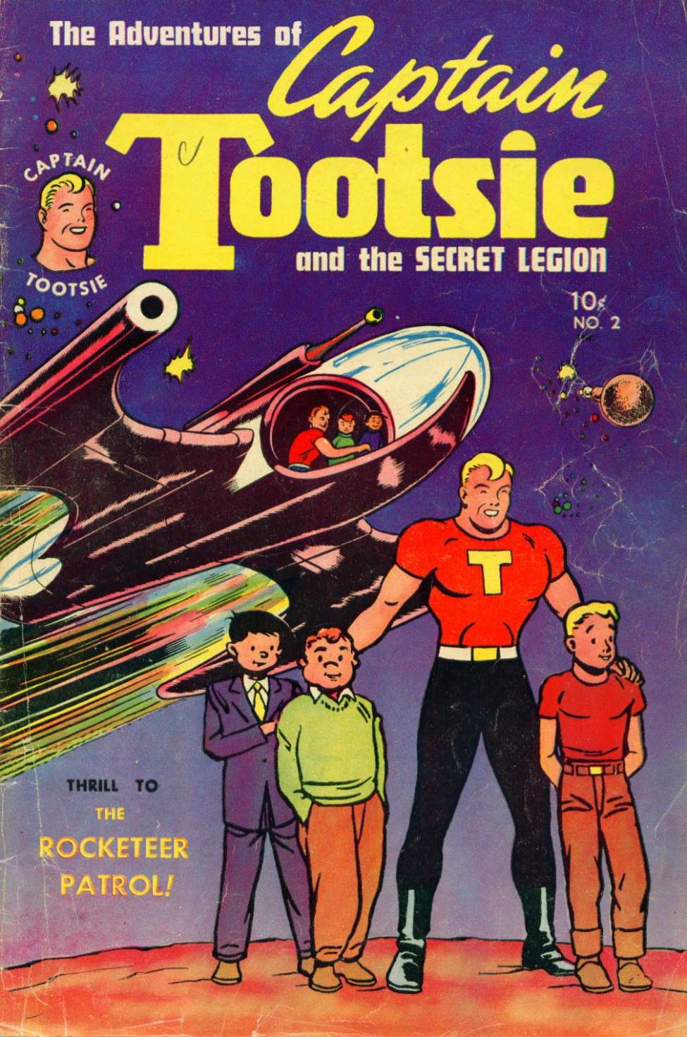 Comic Book Cover For Captain Tootsie 2 - Version 1