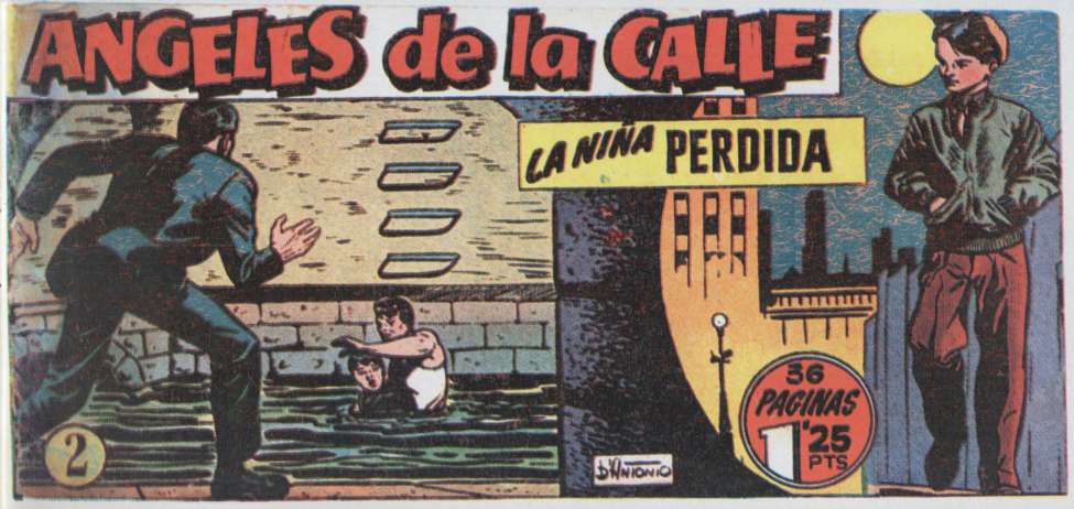 Comic Book Cover For Ángeles de La Calle 2 - La Niña Perdida