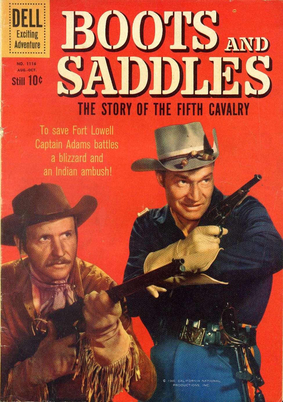 Comic Book Cover For 1116 - Boots and Saddles