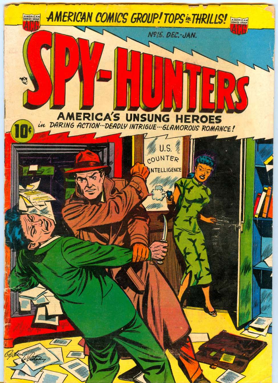 Comic Book Cover For Spy Hunters 15