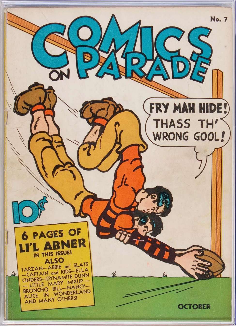 Book Cover For Comics on Parade 7