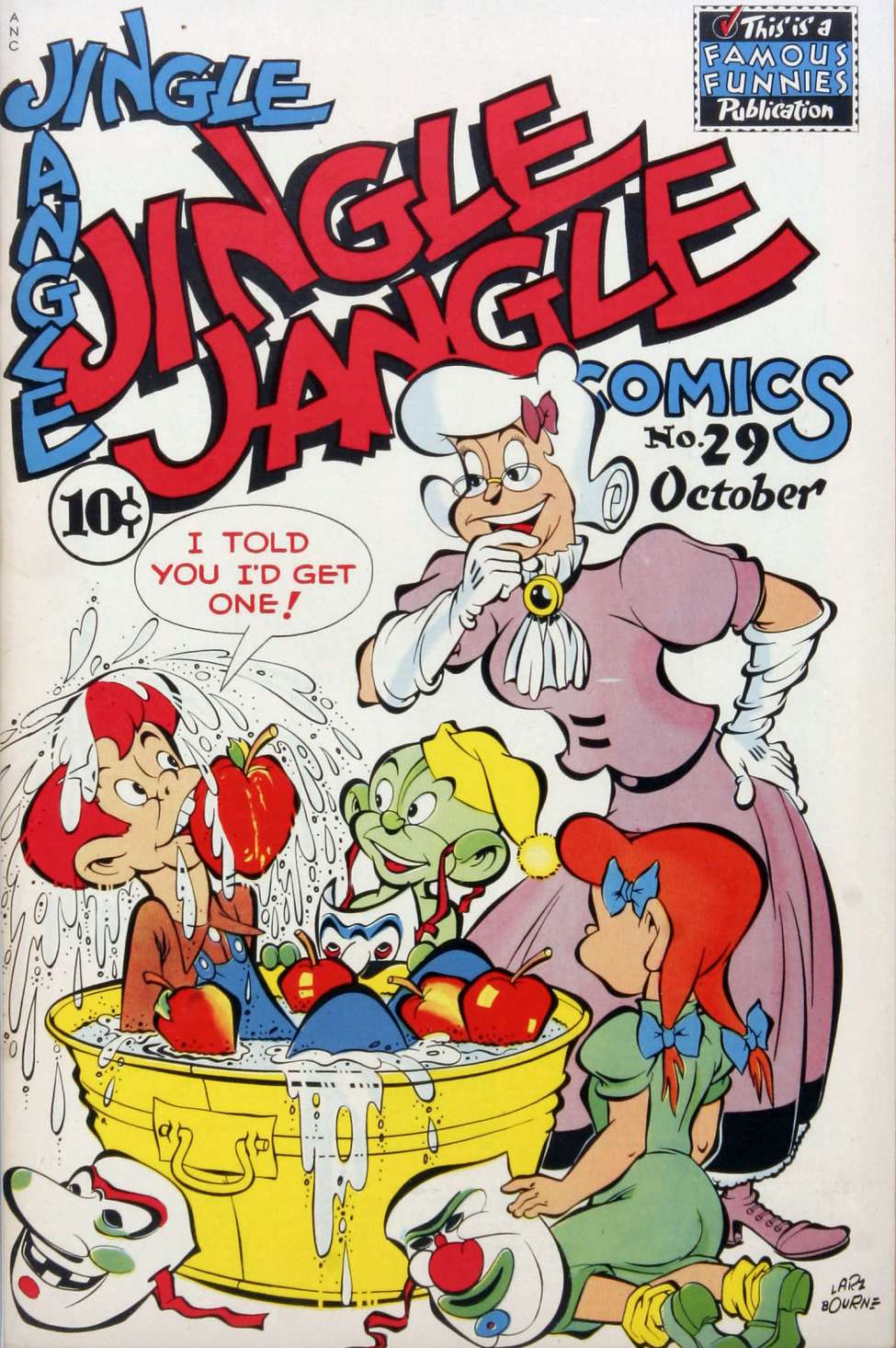 Book Cover For Jingle Jangle Comics 29