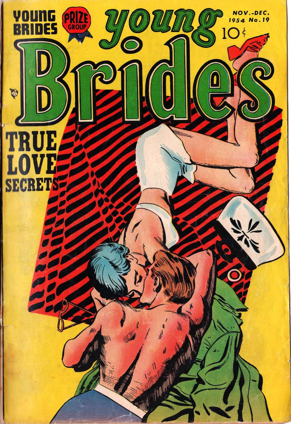 Comic Book Cover For Young Brides 19