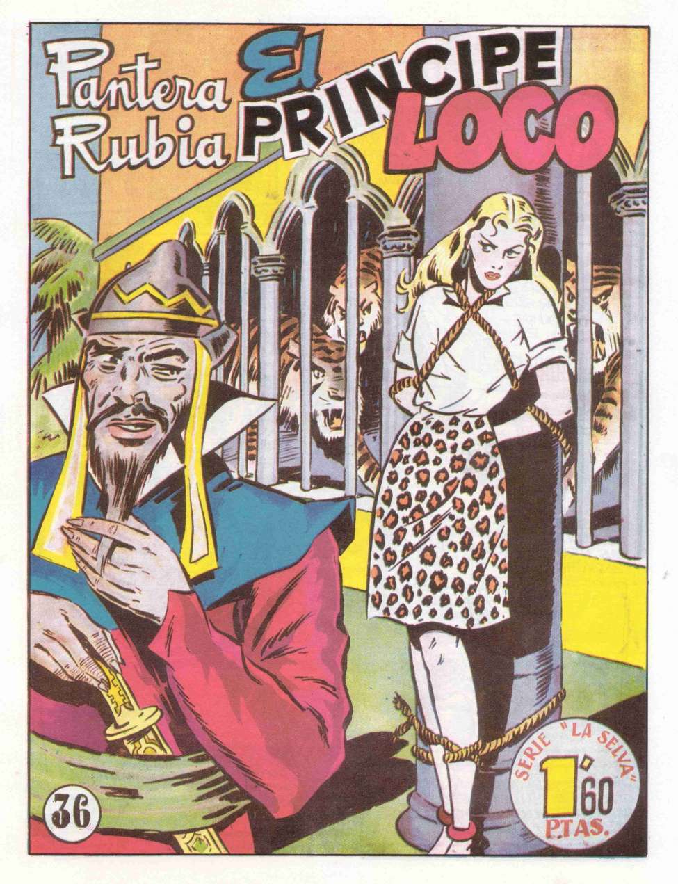 Comic Book Cover For Pantera Rubia 26 - El Principe Loco