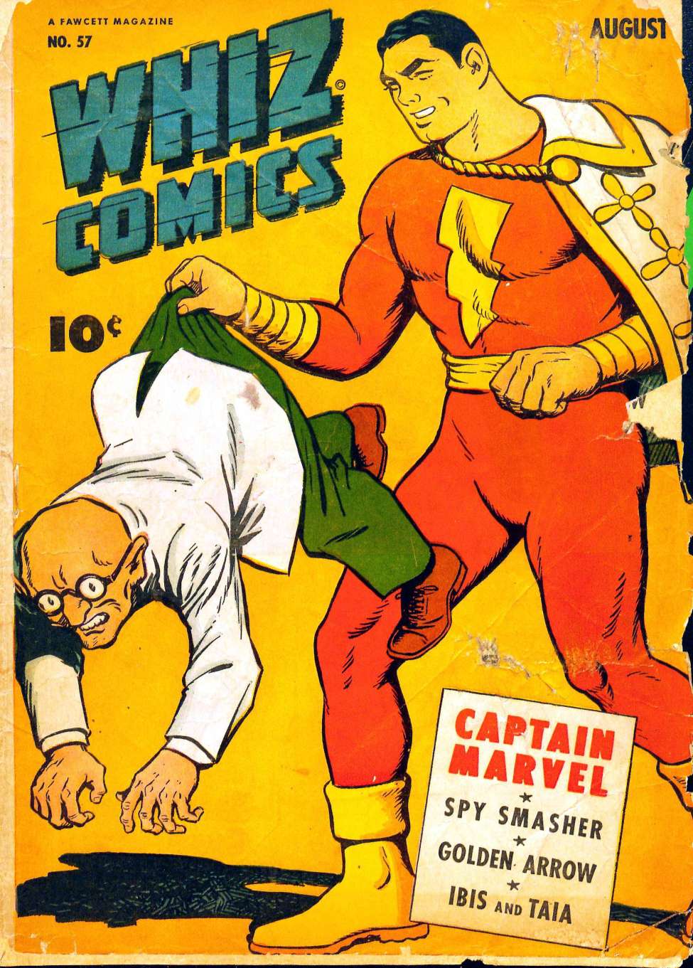 Book Cover For Whiz Comics 57