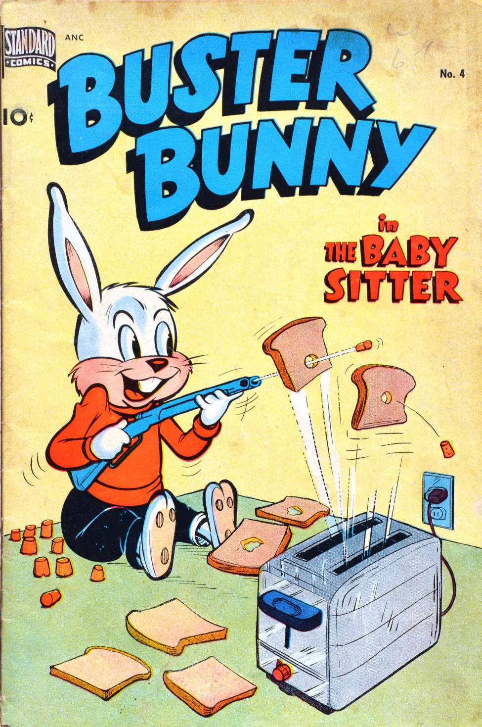 Book Cover For Buster Bunny 4