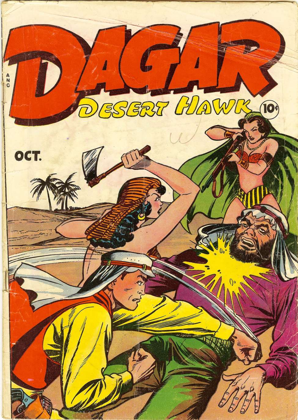 Comic Book Cover For Dagar Desert Hawk 20