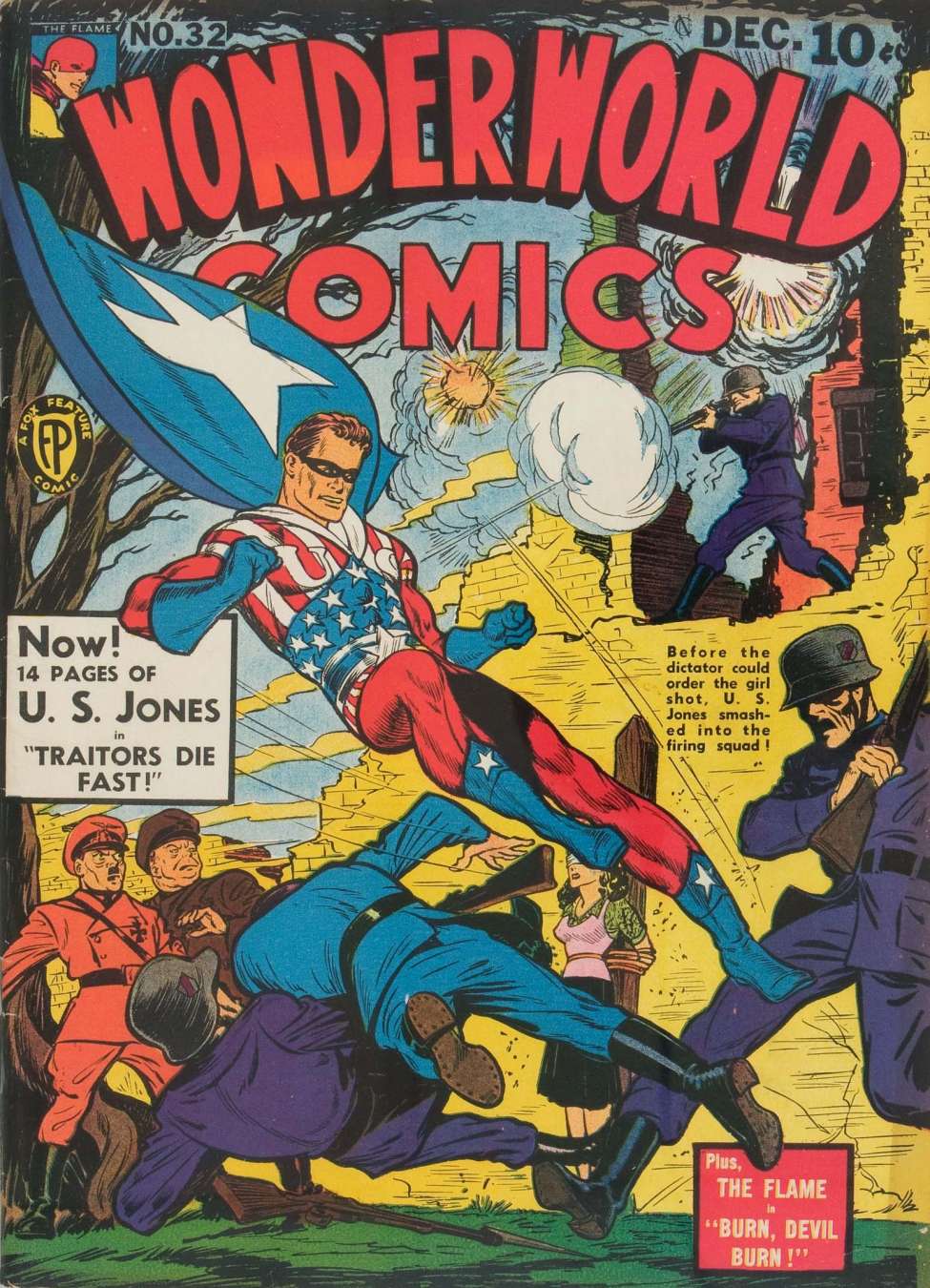 Comic Book Cover For Wonderworld Comics 32