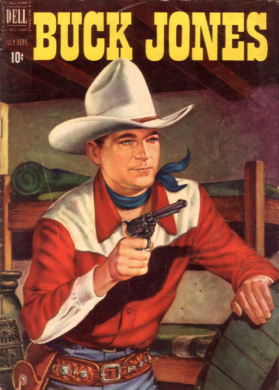 Comic Book Cover For Buck Jones 3