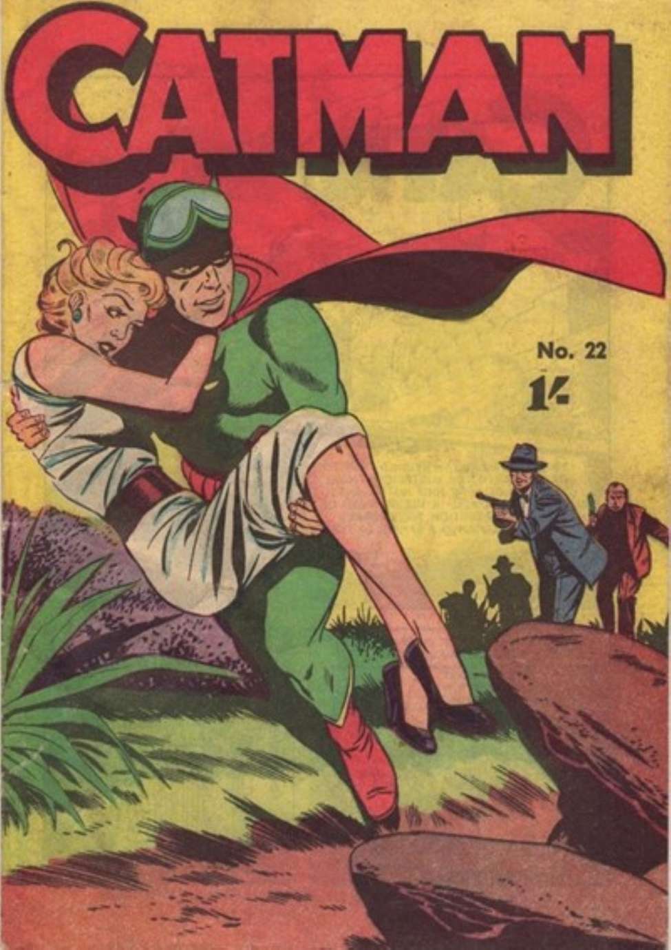 Comic Book Cover For Catman 22