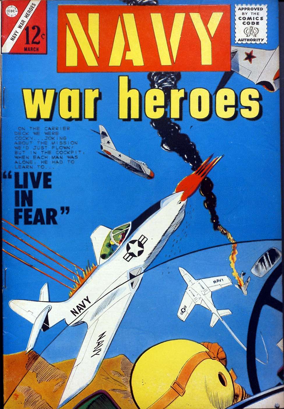Comic Book Cover For Navy War Heroes 2