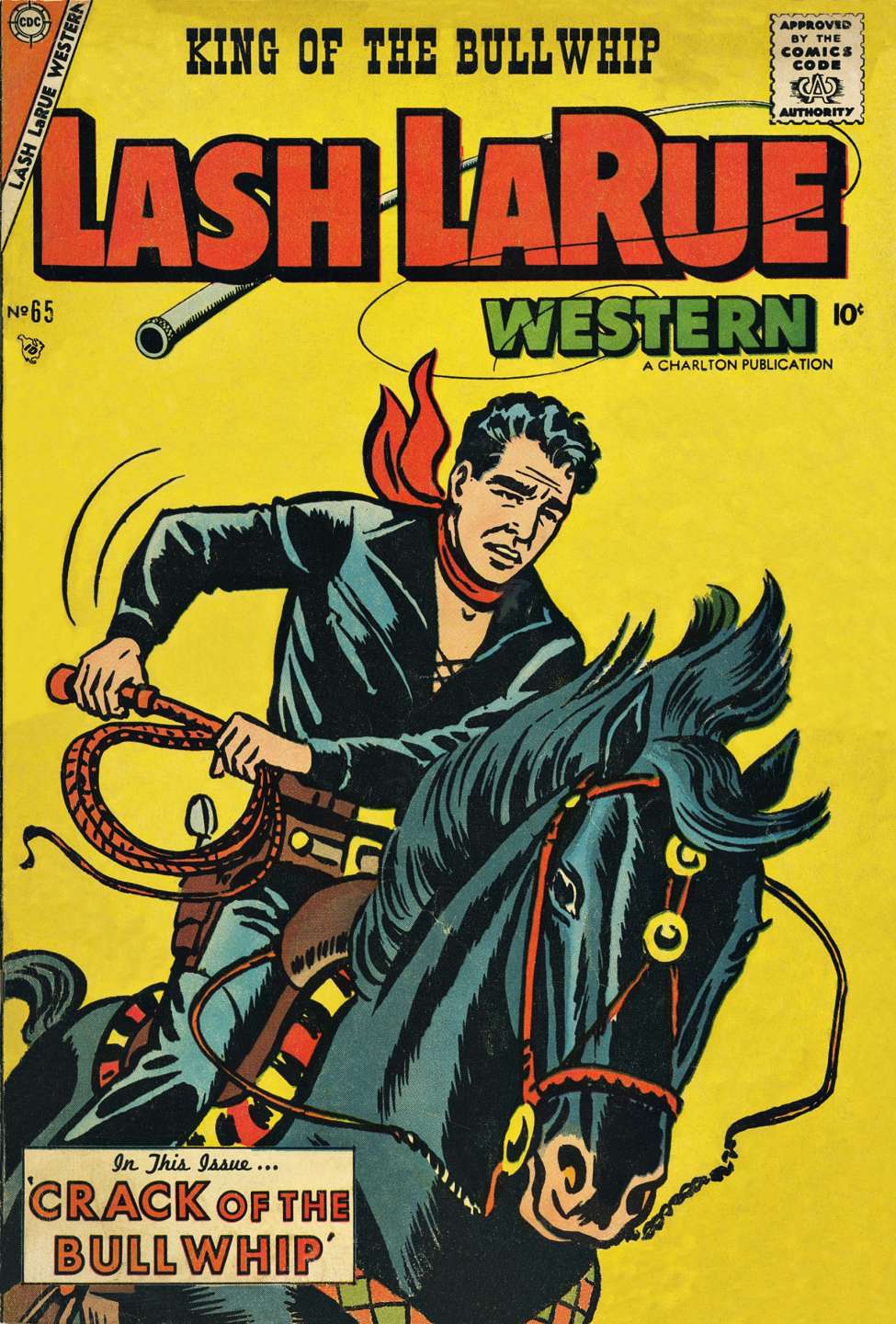 Book Cover For Lash LaRue Western 65