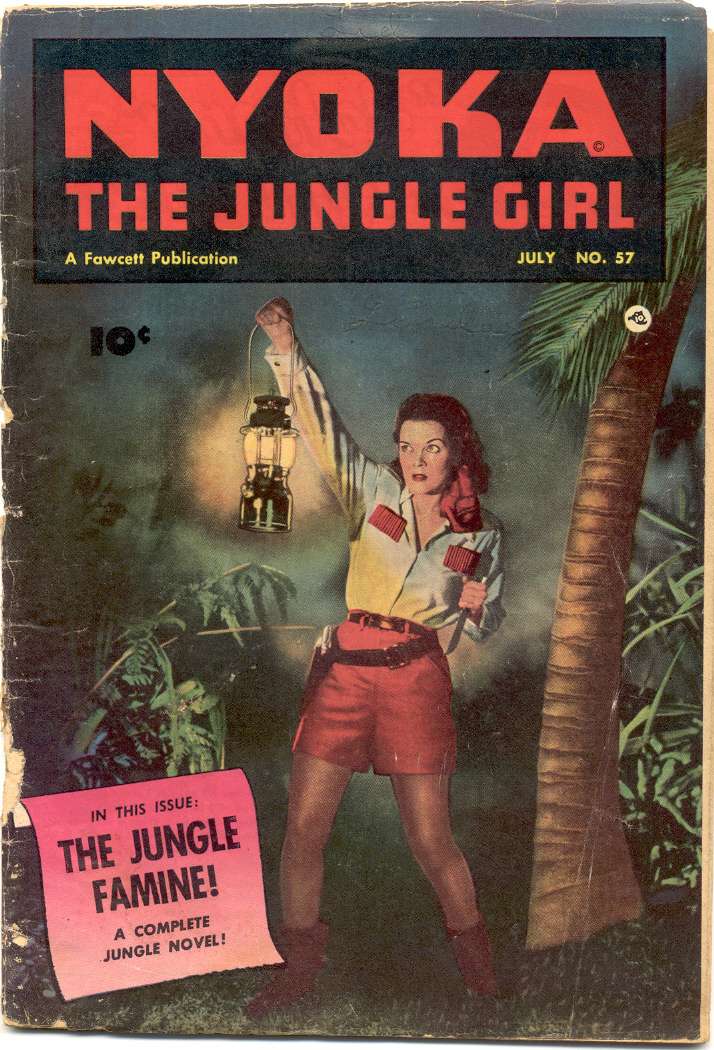 Book Cover For Nyoka the Jungle Girl 57 - Version 1