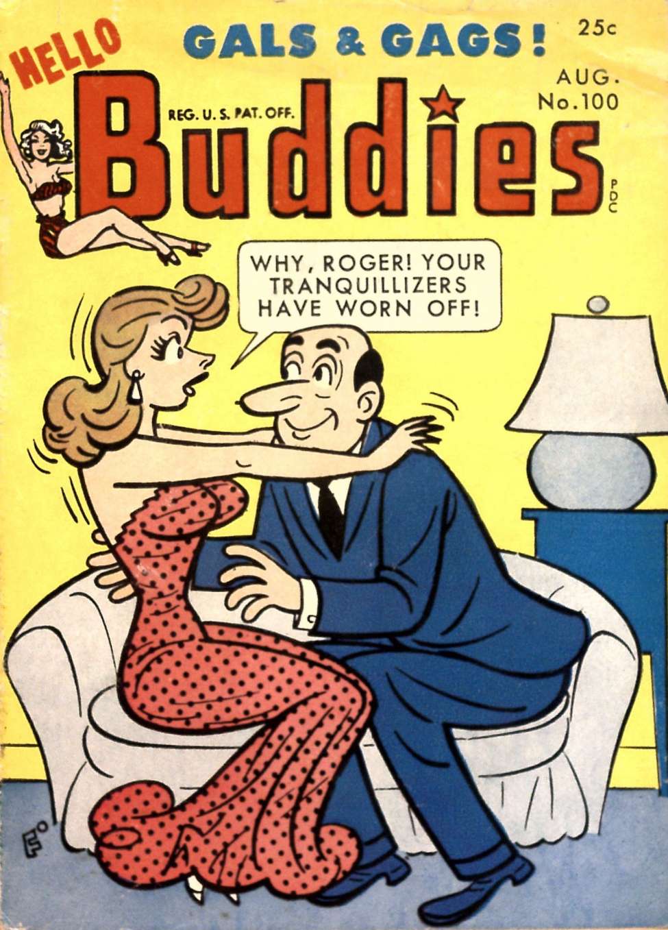 Comic Book Cover For Hello Buddies 100