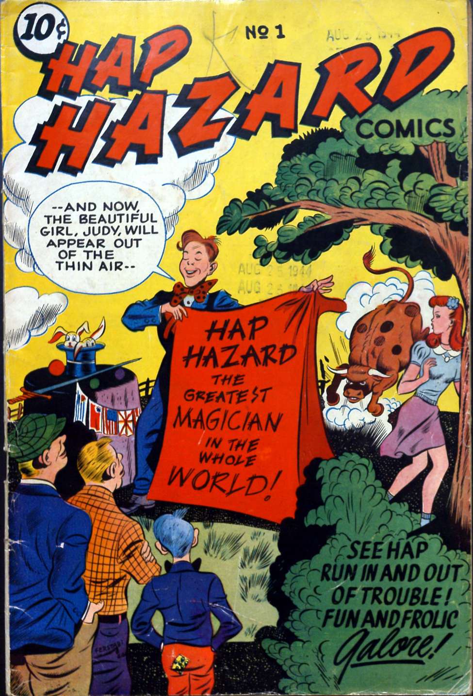 Book Cover For Hap Hazard Comics 1