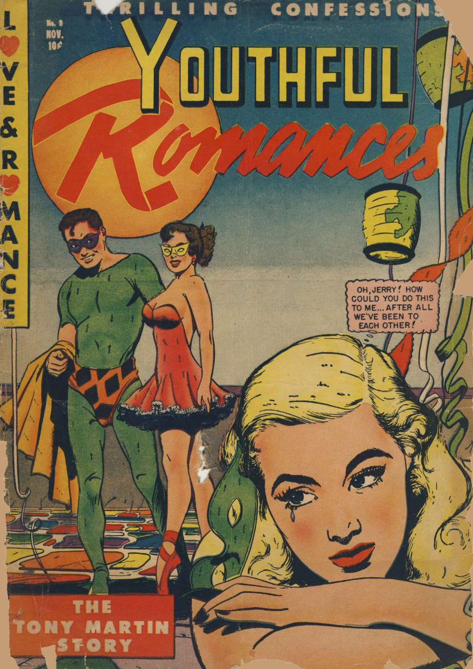 Comic Book Cover For Youthful Romances 9 - Version 1