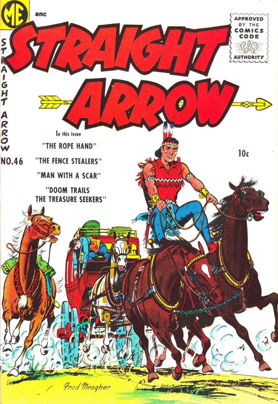 Book Cover For Straight Arrow 46