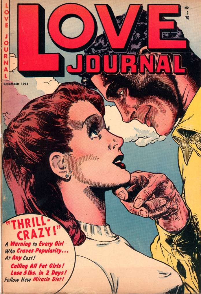 Comic Book Cover For Love Journal 11 - Version 1