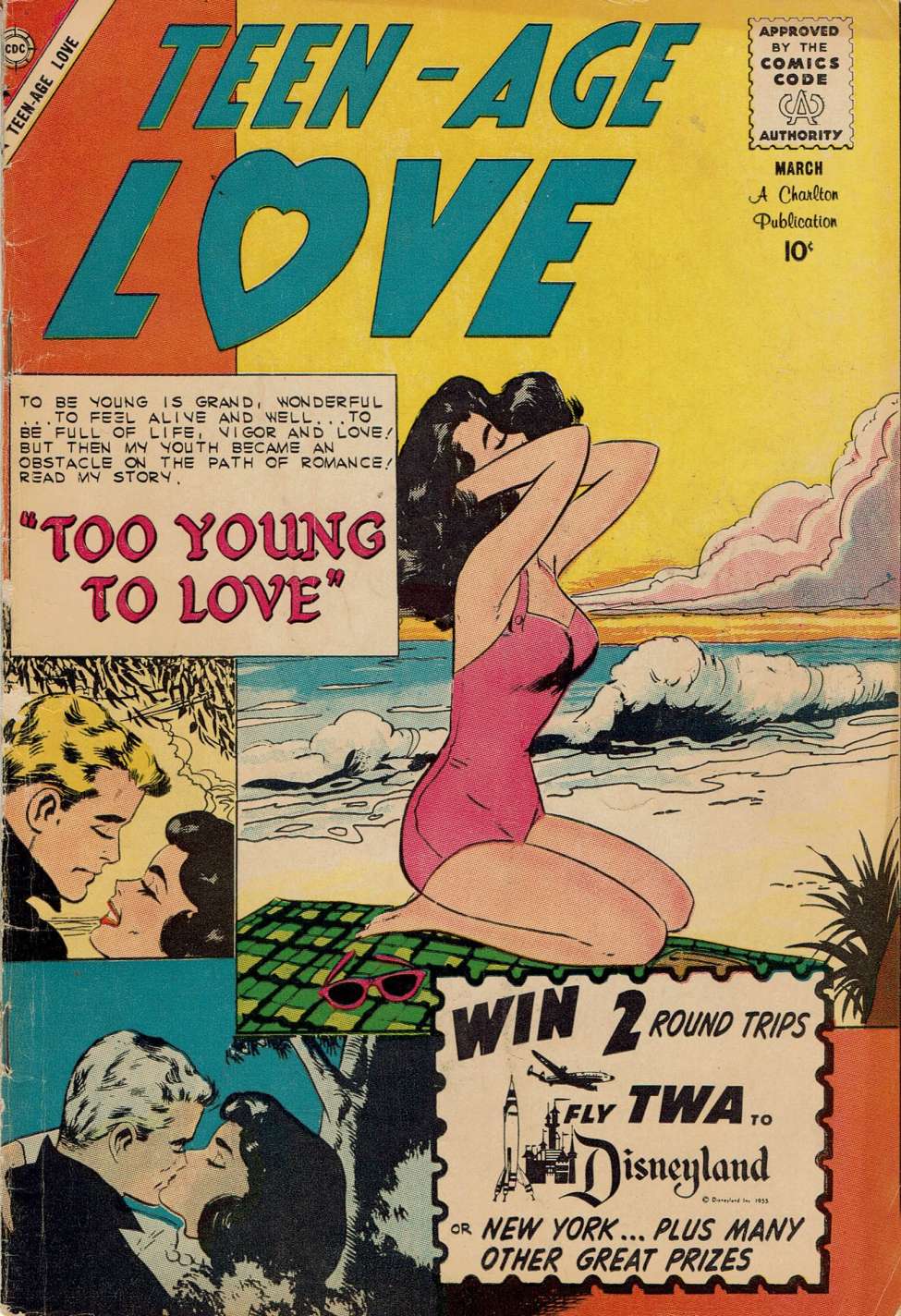 Book Cover For Teen-Age Love 13