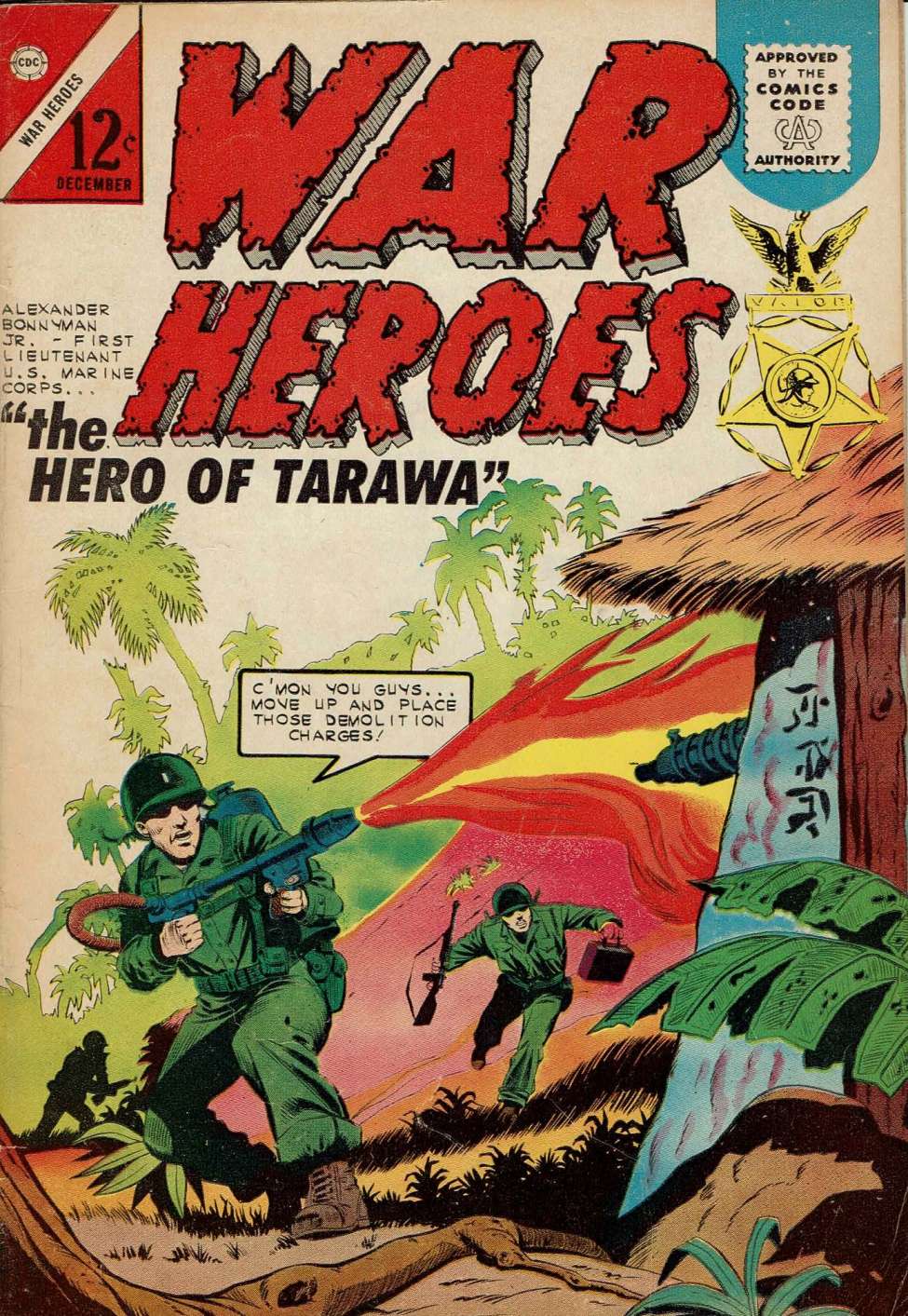 Comic Book Cover For War Heroes 6 - Version 2