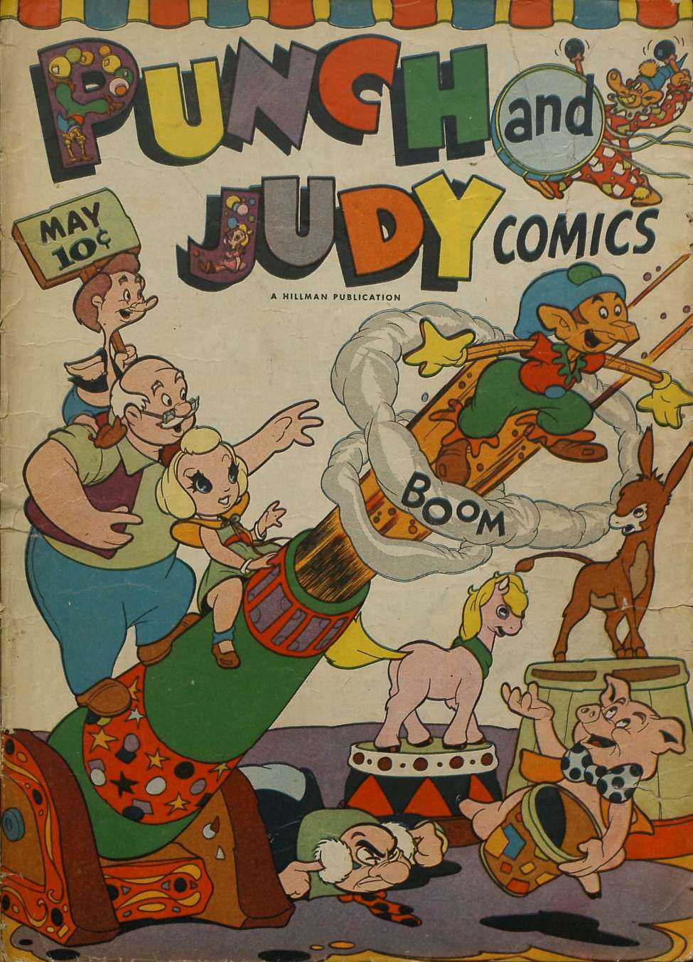Comic Book Cover For Punch and Judy v1 10 - Version 2