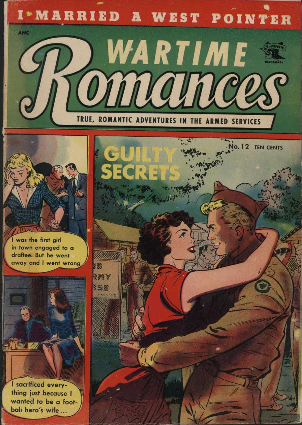 Book Cover For Wartime Romances 12