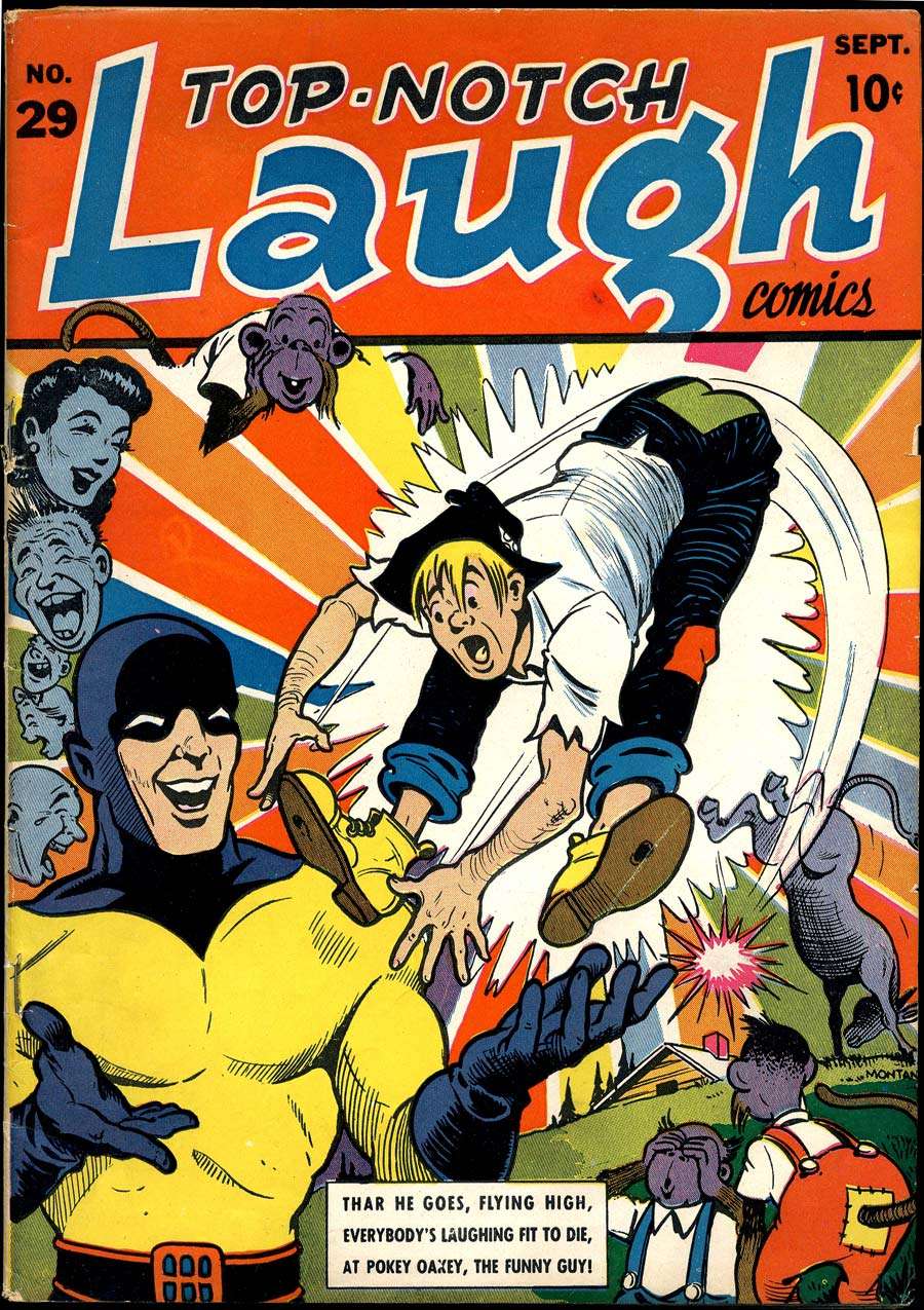 Book Cover For Top Notch Laugh Comics 29
