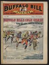 Cover For Buffalo Bill Stories 158 - Buffalo Bill's Cold Chase