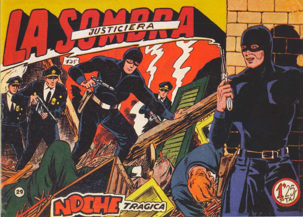 Book Cover For La Sombra Justiciera 29 - Noche Trágica