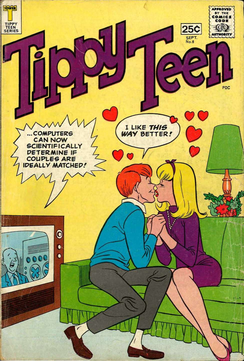 Comic Book Cover For Tippy Teen 8