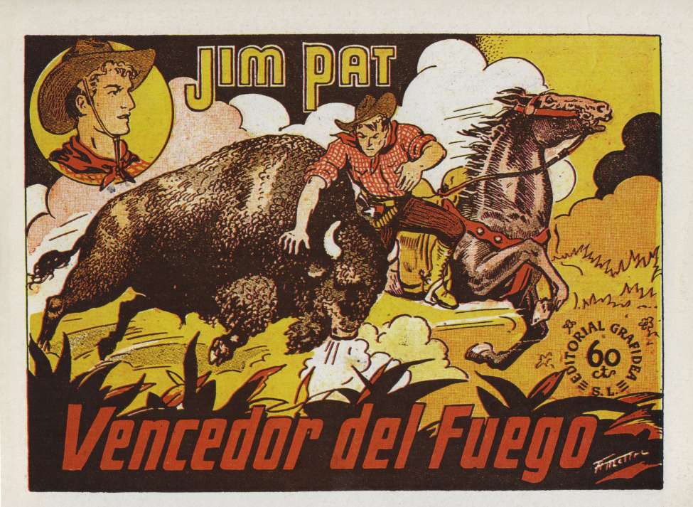 Comic Book Cover For Jim Pat 4 - Vencedor del fuego