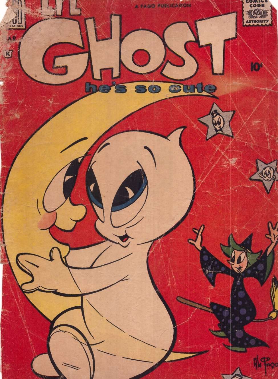 Comic Book Cover For Li'l Ghost 3 - Version 1