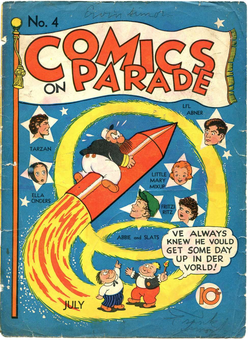 Book Cover For Comics on Parade 4