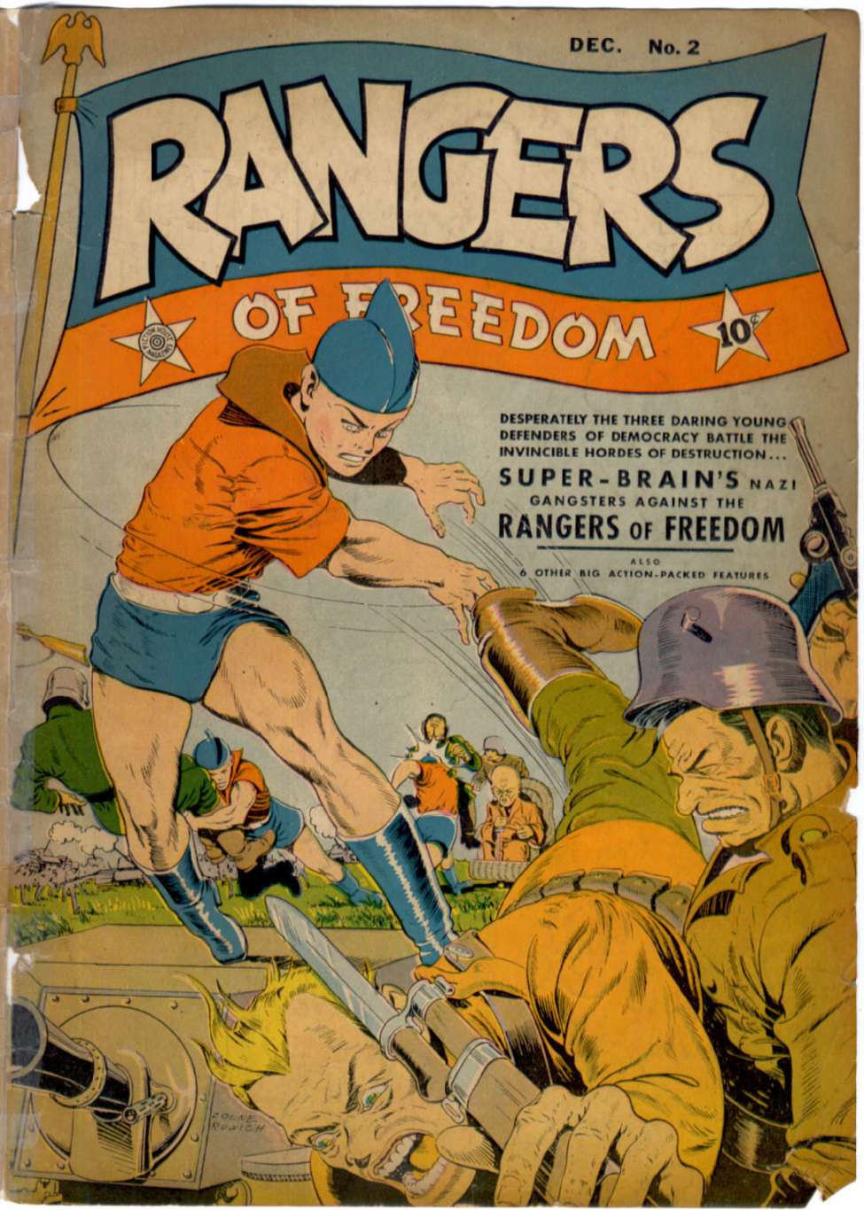 Comic Book Cover For Rangers Comics 2