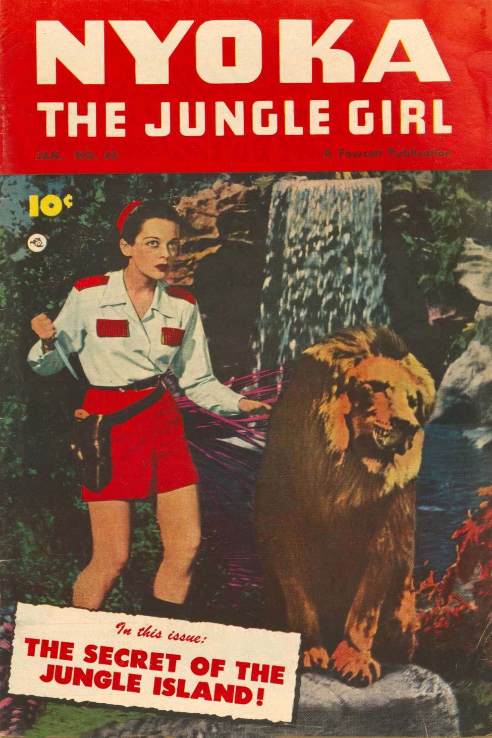 Book Cover For Nyoka the Jungle Girl 63 - Version 2