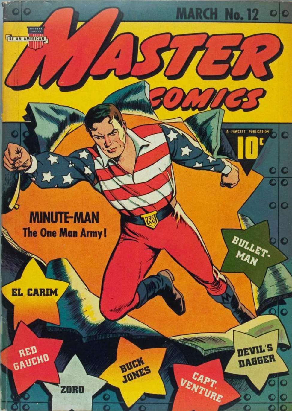 Comic Book Cover For Minute Man Archive Vol 1