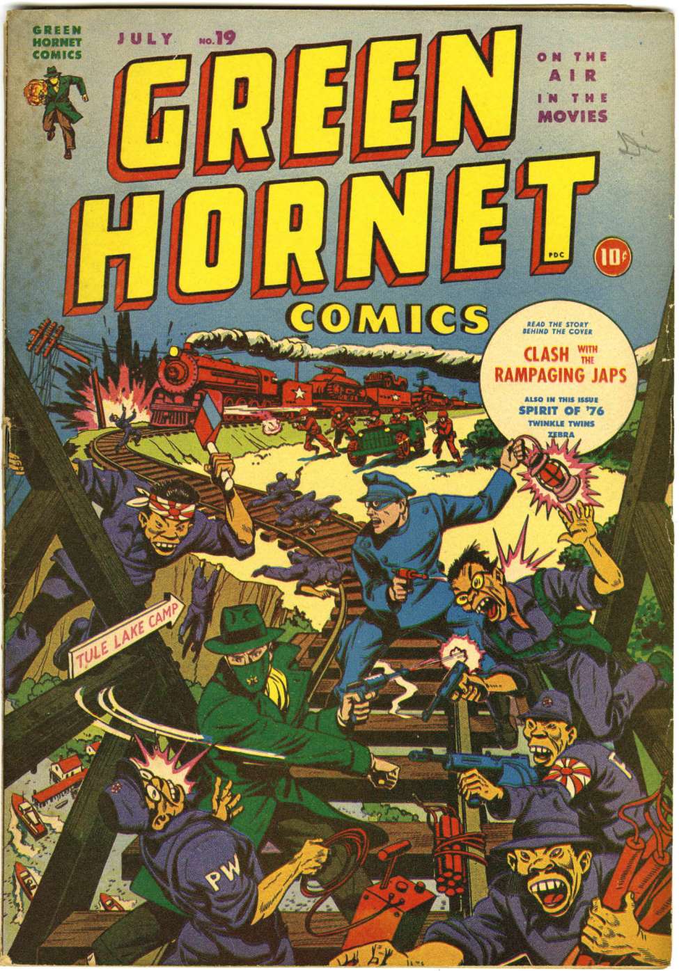 Book Cover For Green Hornet Comics 19 - Version 1