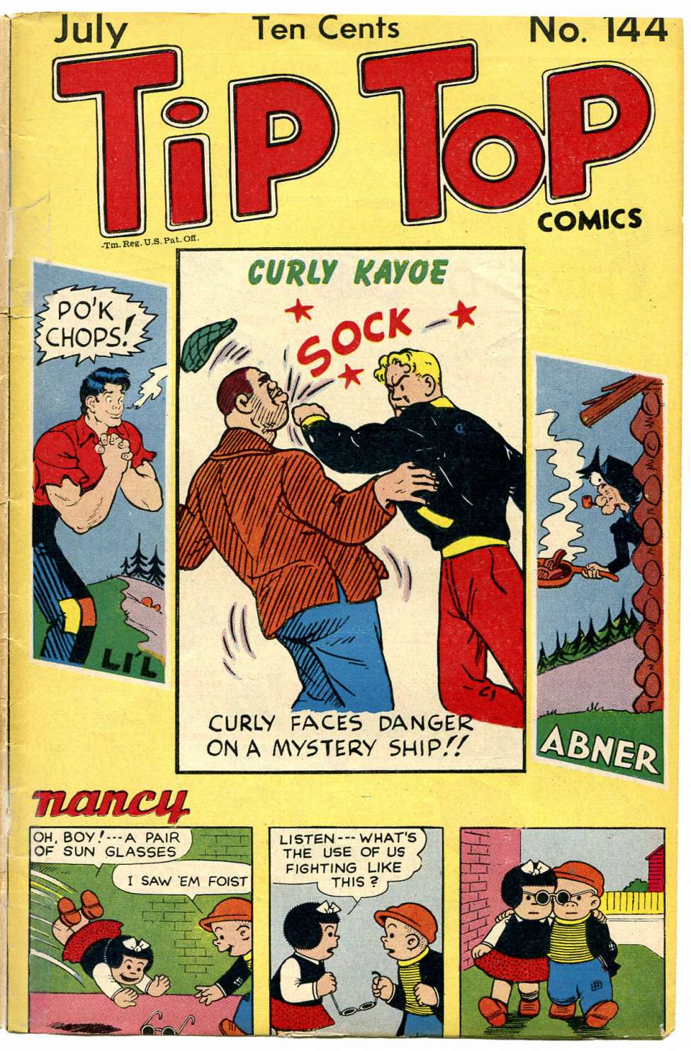 Comic Book Cover For Tip Top Comics 144