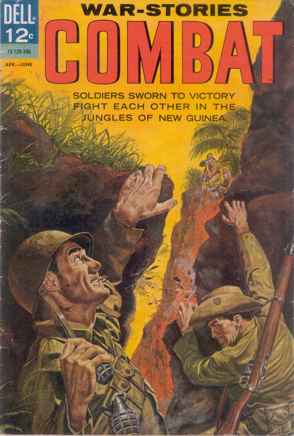 Comic Book Cover For Combat 8