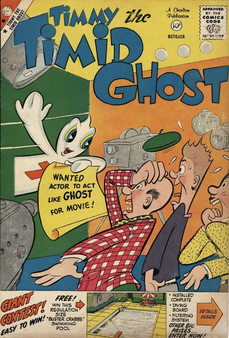 Book Cover For Timmy the Timid Ghost 17