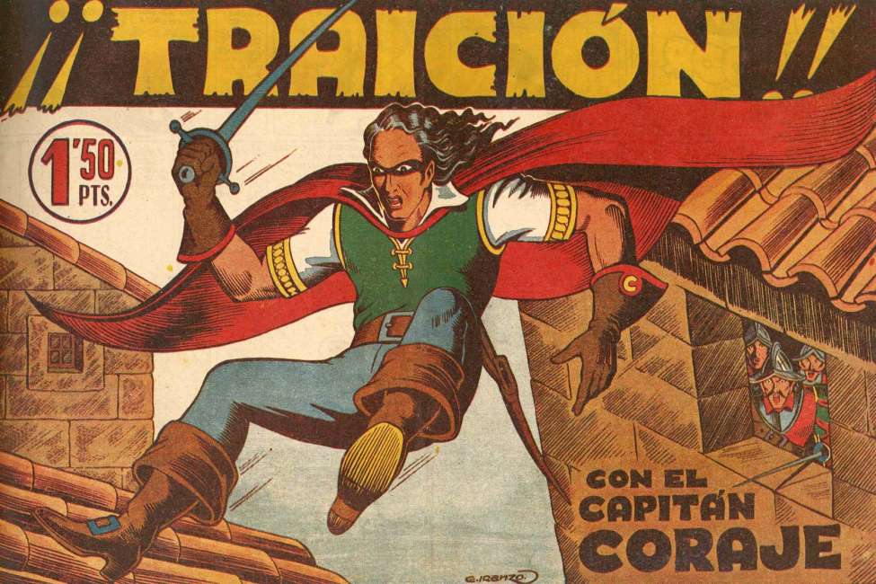 Comic Book Cover For El Capitán Coraje 2 - Traicion