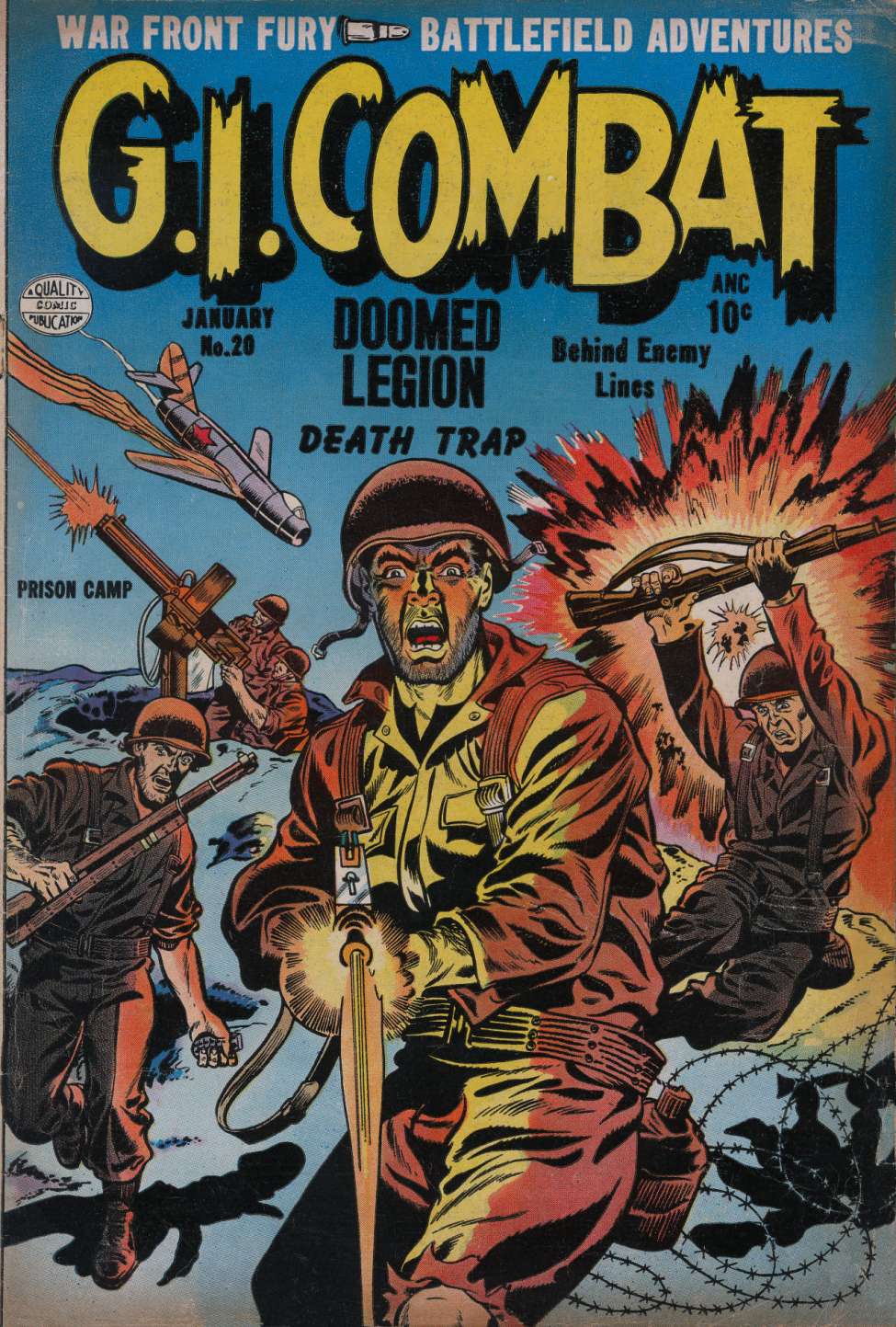 Comic Book Cover For G.I. Combat 20