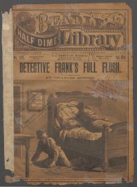 Large Thumbnail For Beadle's Half Dime Library 1085 - Detective Frank's Full Flush