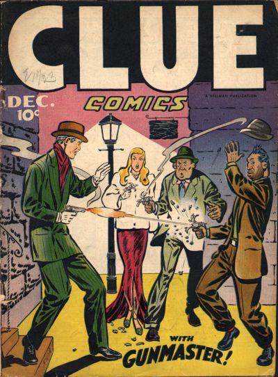 Comic Book Cover For Clue Comics 11 - Version 1