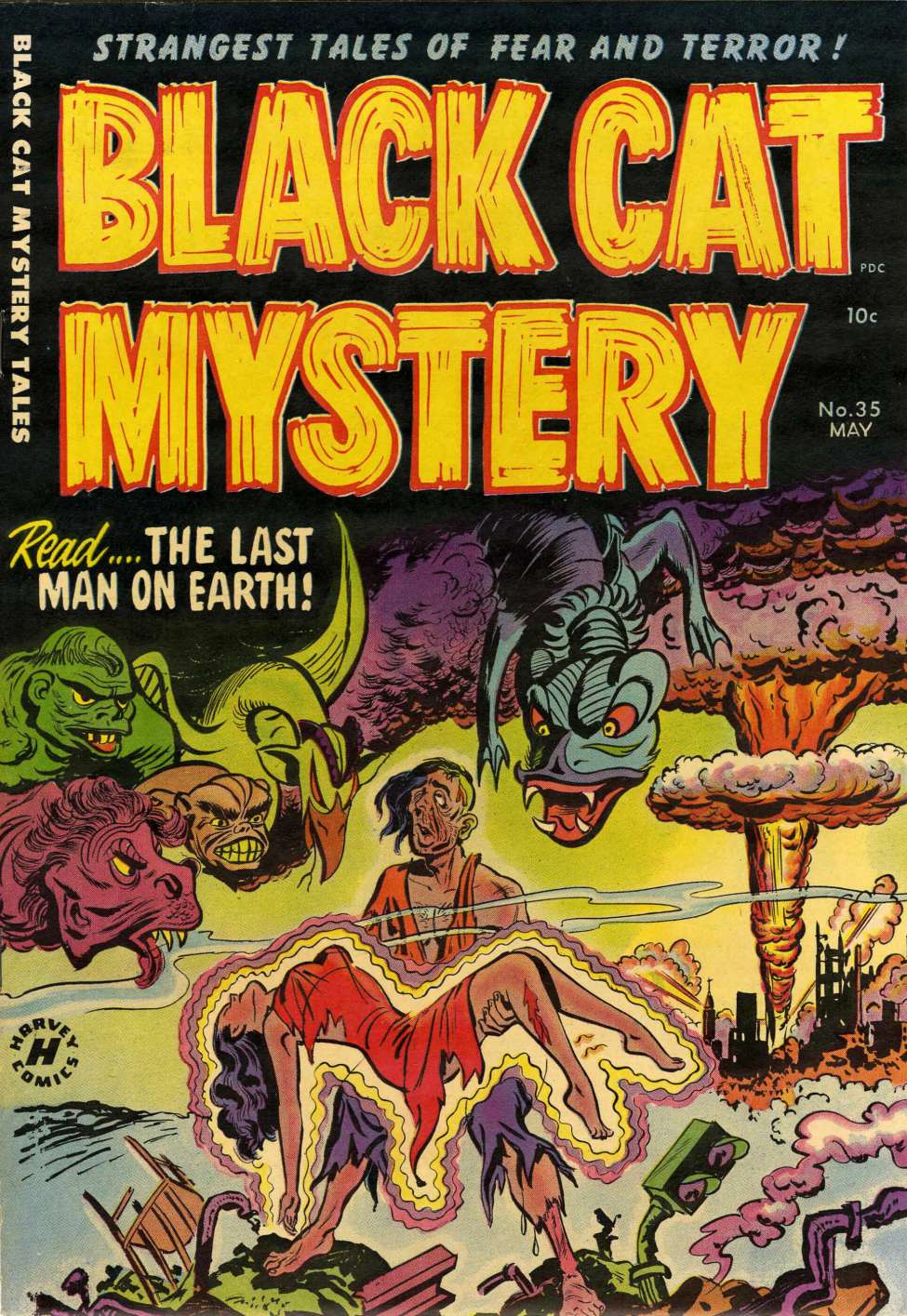 Book Cover For Black Cat 35 (Mystery) - Version 2